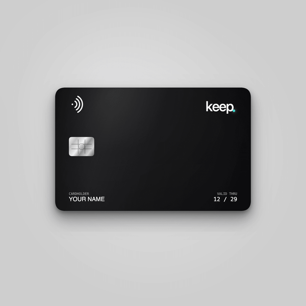 Keep Card — Ultra-Thin Apple Find My Wallet Tracker